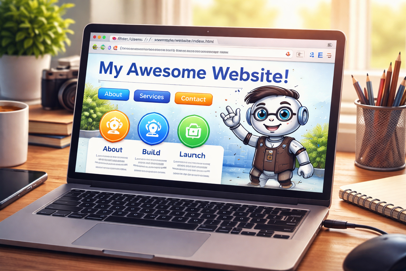 ローカルで先に確認するイメージ